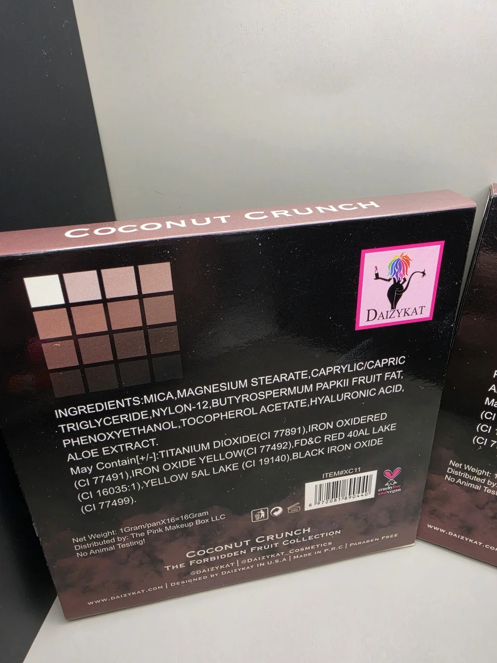 Coconut Crunch Eyeshadow Palette Duo - Pinks and Neutrals